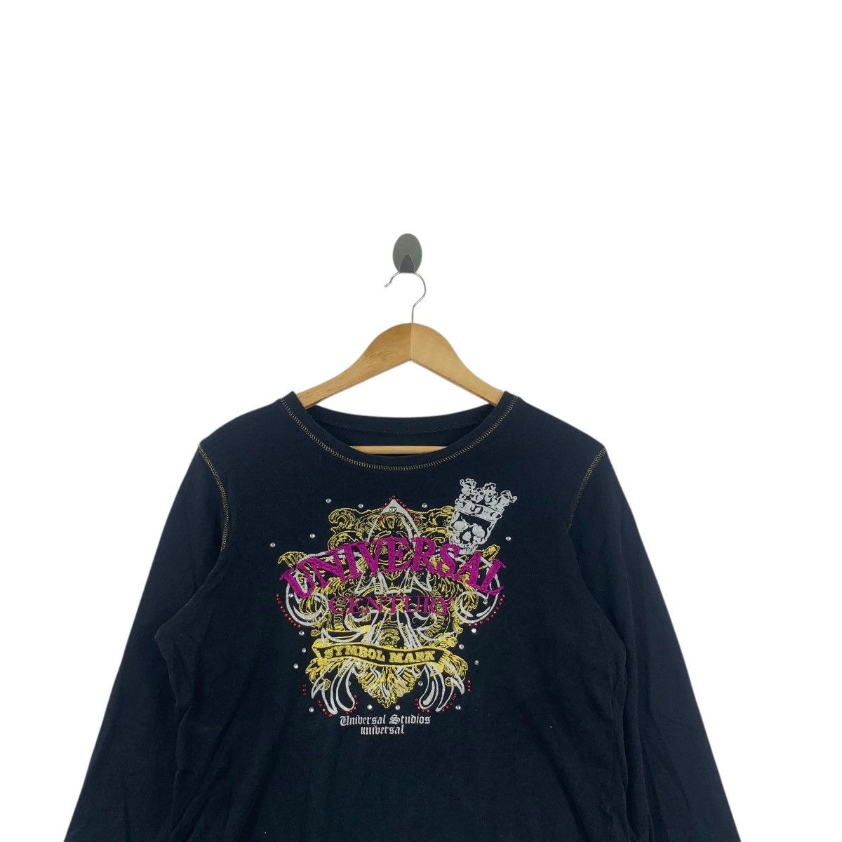 Universal Studios UNIVERSAL STUDIO JAPAN Century Rhinestone Tee Shirt Top Size S / US 4 / IT 40 - 2 Thumbnail
