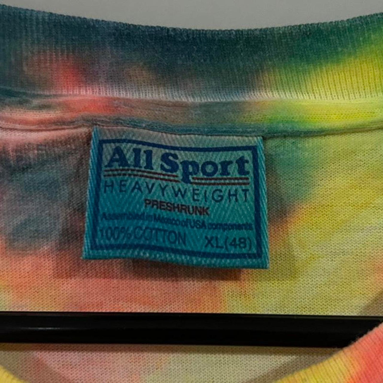 All Sport Vintage Mount Rushmore Tie Dye Shirt Size US XL / EU 56 / 4 - 3 Thumbnail