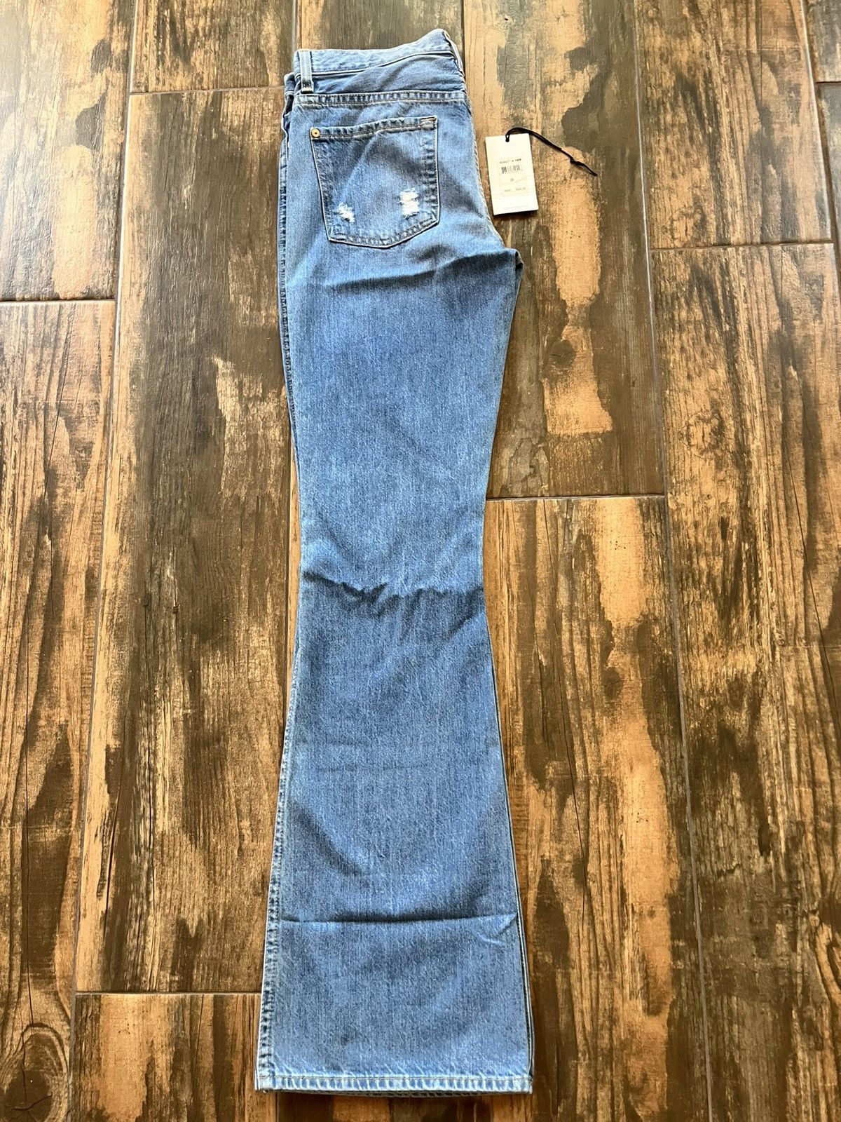 7 For All Mankind 7ForAllManKind High Waisted Vintage Bootcut / Flared Jean Size 29" - 2 Thumbnail