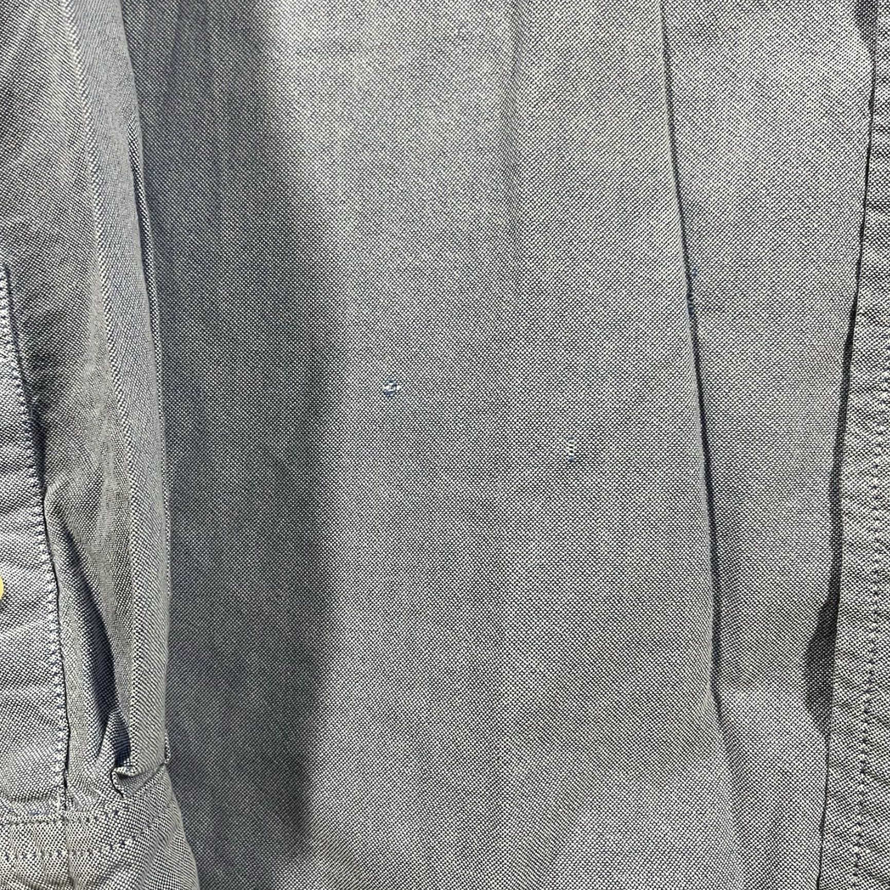 Vintage VINTAGE Polo Jeans Co Ralph Lauren Oxford Shirt Blue Mens XL Chambray Button-Down Slim/Classic Embroidered Button-Up Size US XL / EU 56 / 4 - 4 Thumbnail