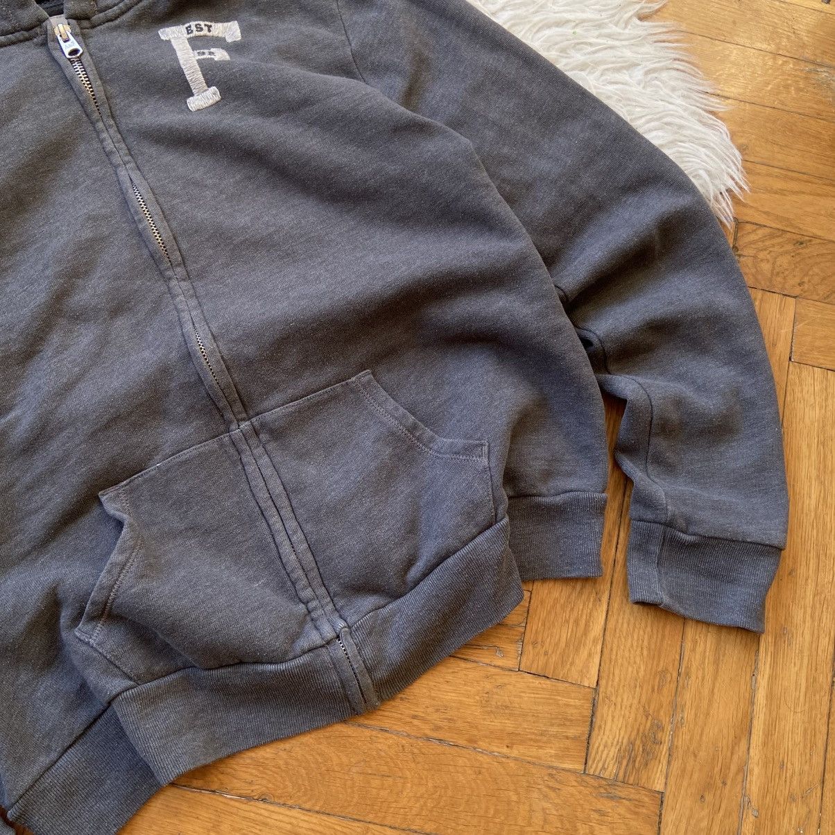 Abercrombie & Fitch 📌 Y2K Abercrombie & Fitch Zip-Up Hoodie Embroidered logo Size L / US 10 / IT 46 - 7 Thumbnail