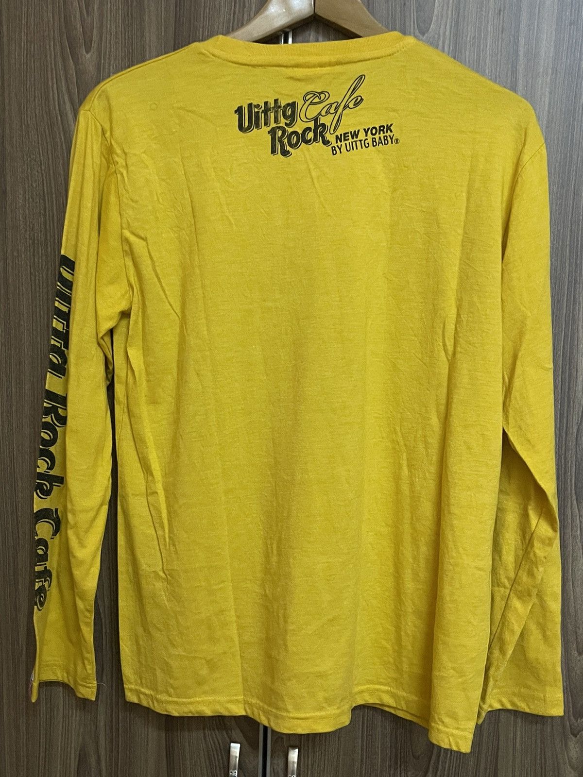 Japanese Brand × Vintage Vintage UITTG Baby cafe big logo Size US L / EU 52-54 / 3 - 7 Thumbnail