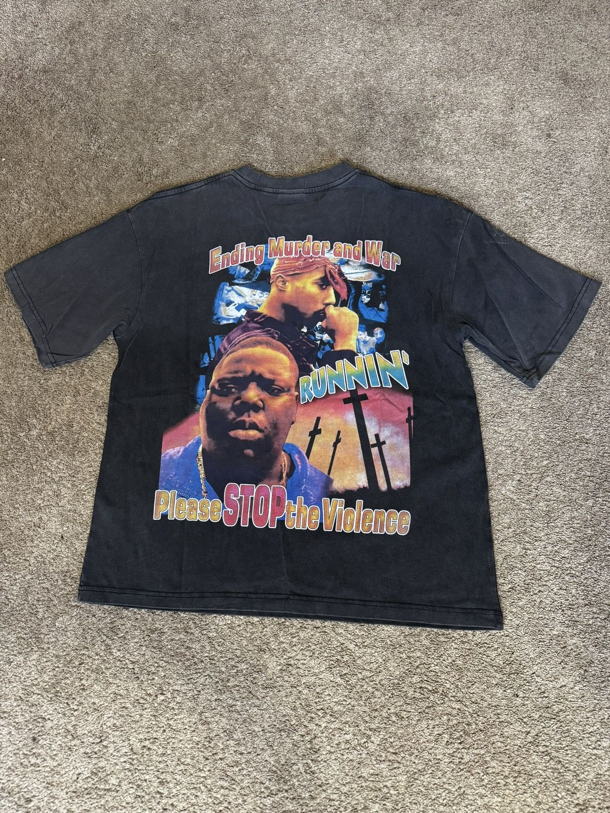 Rap Tees × Vintage 2pac & Biggie Premium Vintage Tee Size US S / EU 44-46 / 1 - 3 Thumbnail