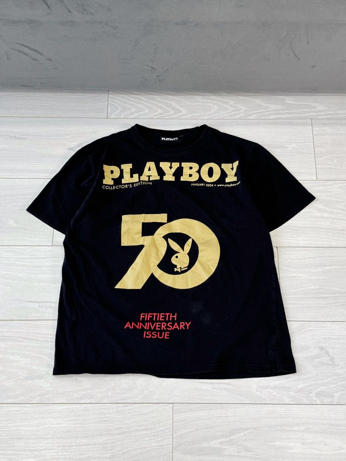 PlayBoy Vintage Glamour Y2K Big Logo print t-shirt