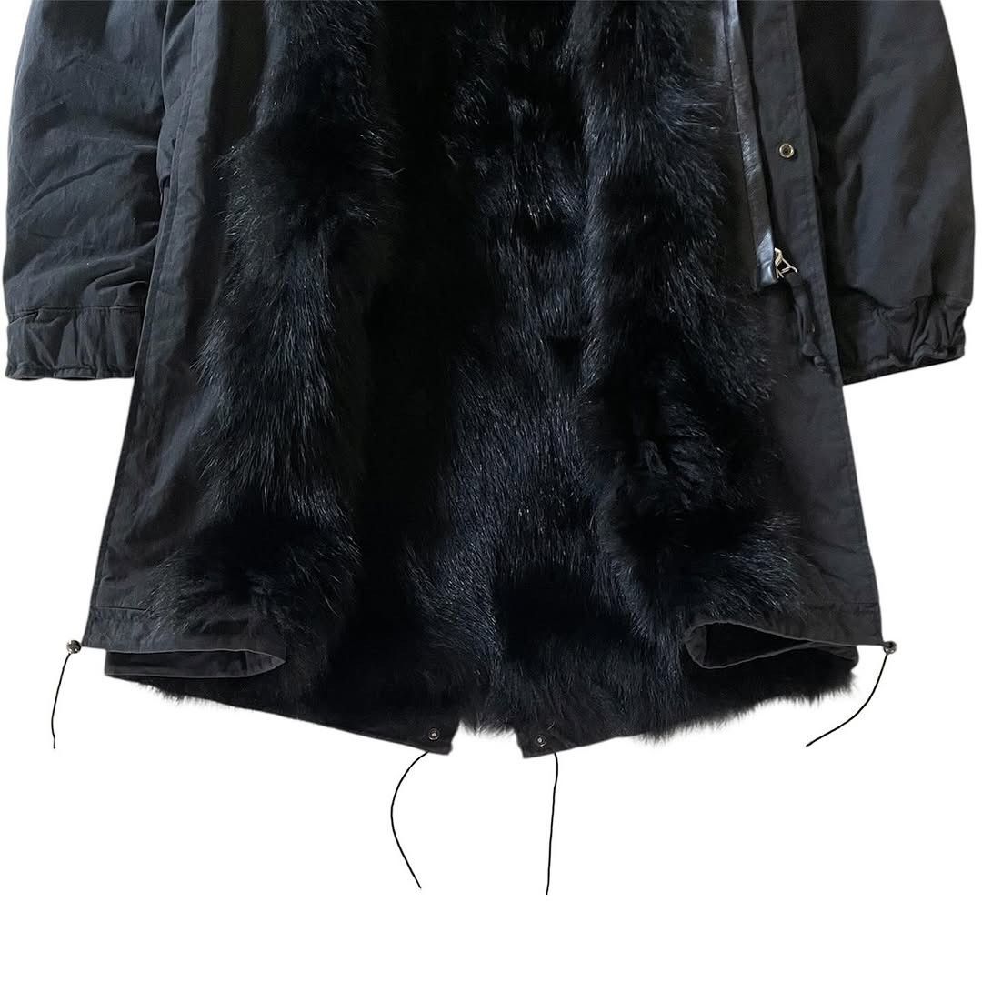 If Six Was Nine Mr&Mrs Fox Fur Raccoon Hood & Lining Parka Size US M / EU 48-50 / 2 - 6 Thumbnail