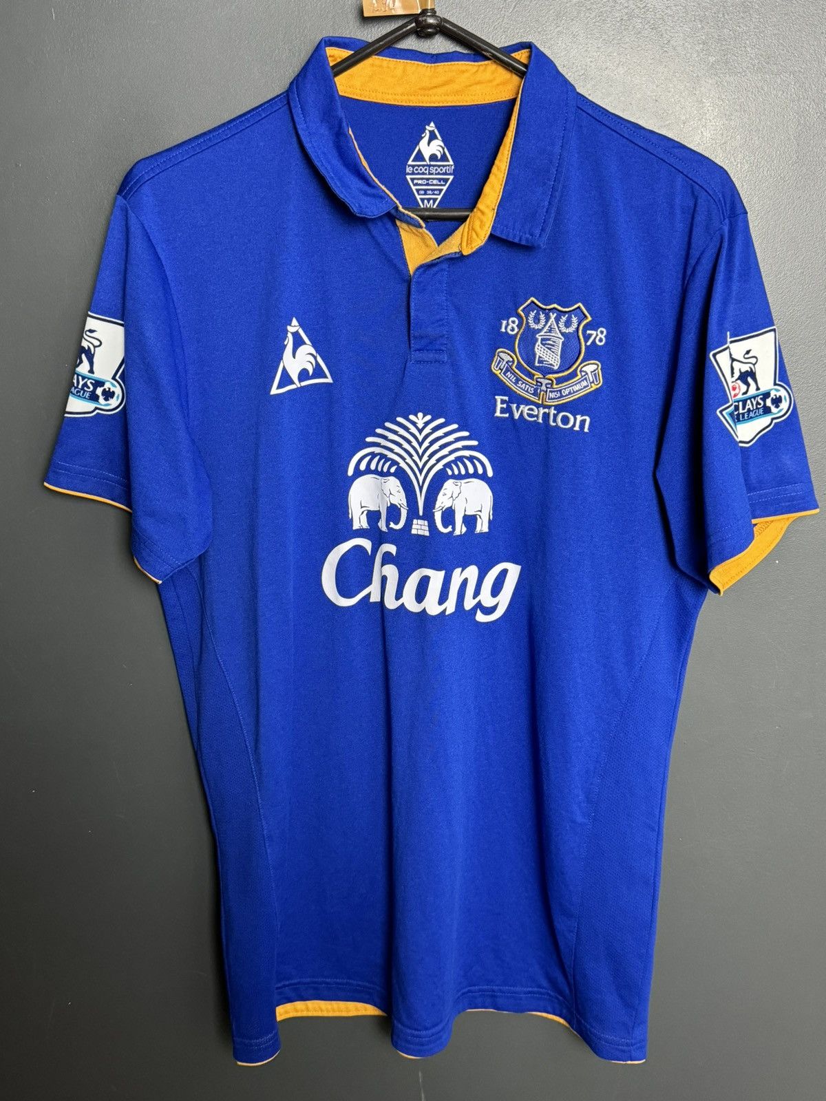 Le Coq Sportif Everton 11/12 Home Saha Football Jersey Size US M / EU 48-50 / 2 - 2 Thumbnail