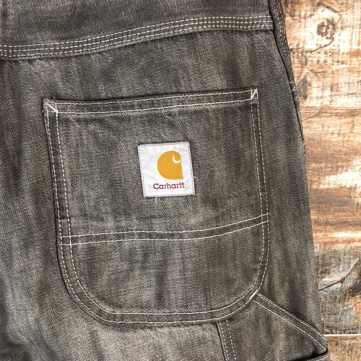 Carhartt DL Carhatt Grey worker cargo painter Pants #C151 Size US 30 / EU 46 - 15 Thumbnail