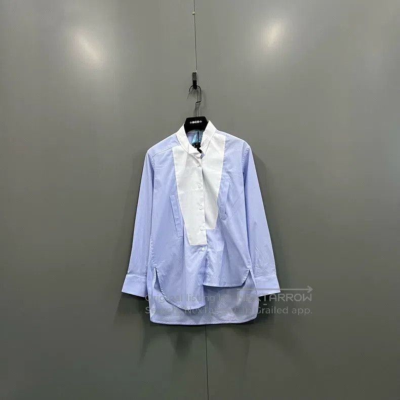 Loewe Loewe Color Block Asymmetrical Shirt Size XS / US 0-2 / IT 36-38 - 1 Thumbnail