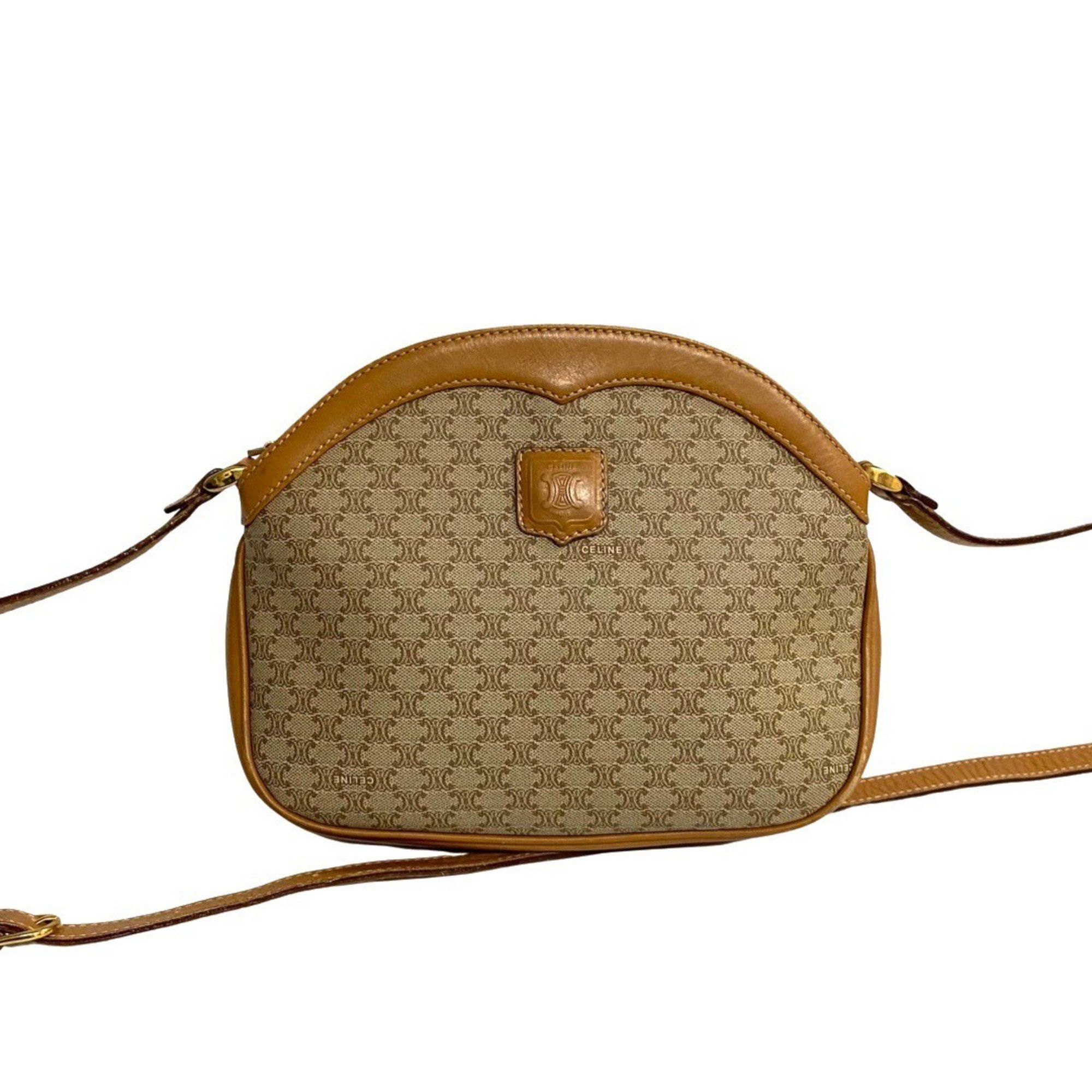 image of Celine Céline Macadam Shopper in Beige, Women's