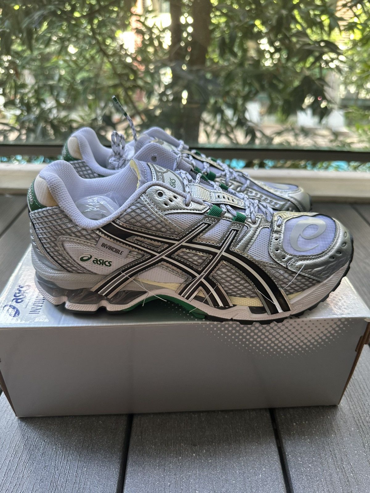Asics Asics x Invincible Gel Nimbus 10.1 Green HTTP404 Size US 9 / EU 42 - 3 Thumbnail