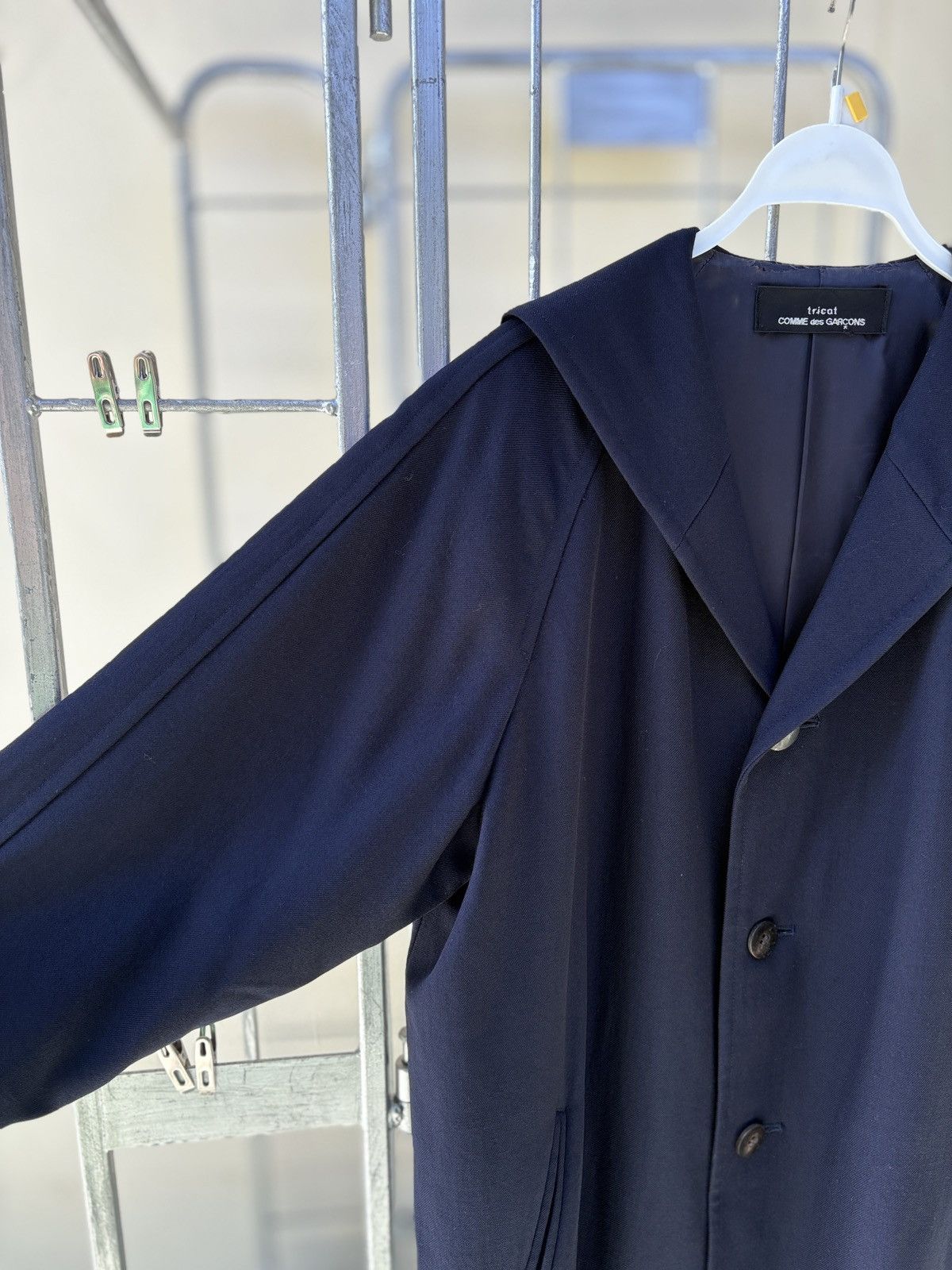 Comme des Garcons Comme des Garcons • sailor collar wool coat Size US M / EU 48-50 / 2 - 7 Thumbnail
