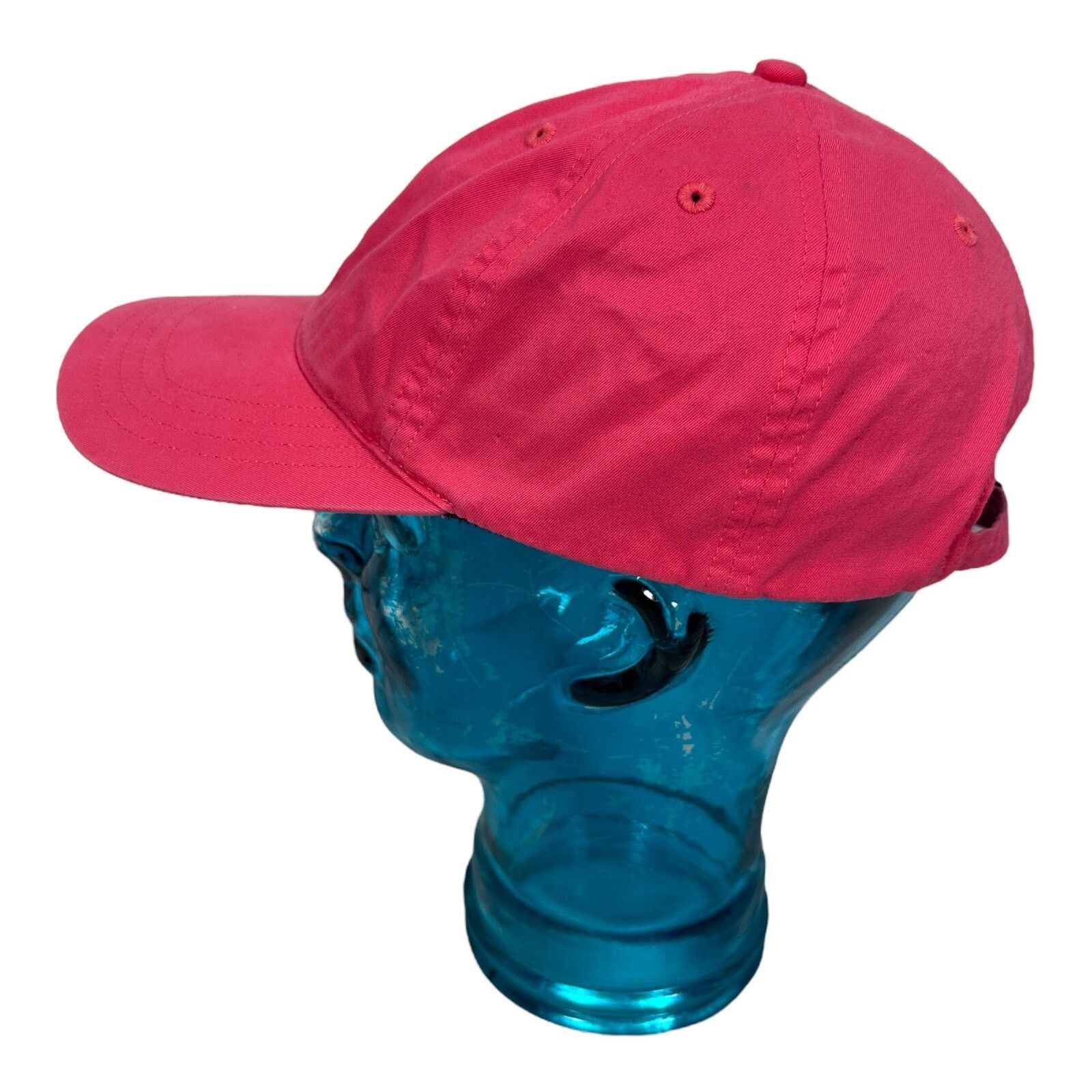 Polo Ralph Lauren Vintage Polo Ralph Lauren Dad Strapback Hat Pink Size ONE SIZE - 5 Thumbnail