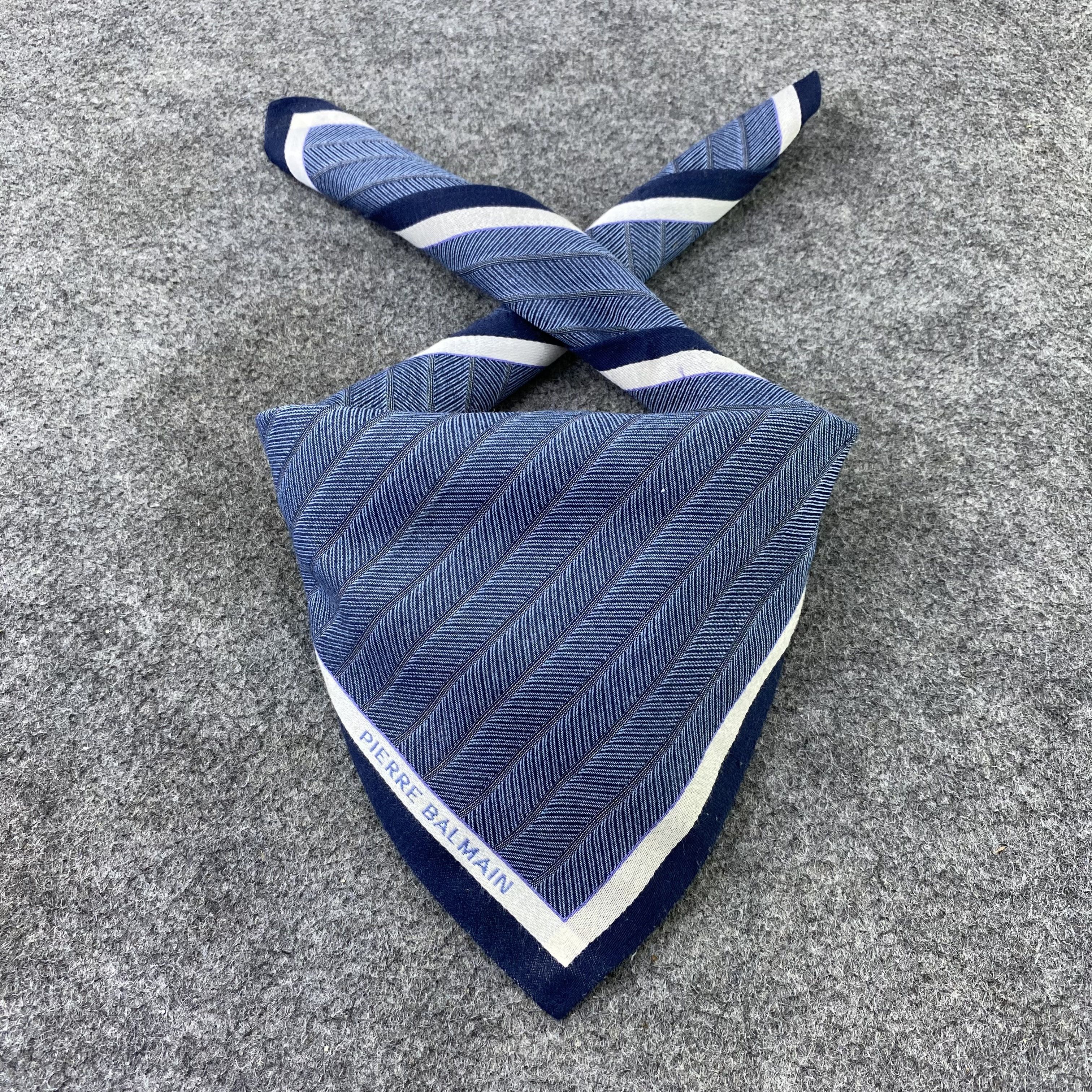 Pierre Balmain Pierre Balmain Handkerchief / Bandana / Neckerchief-B614 Size ONE SIZE - 2 Thumbnail