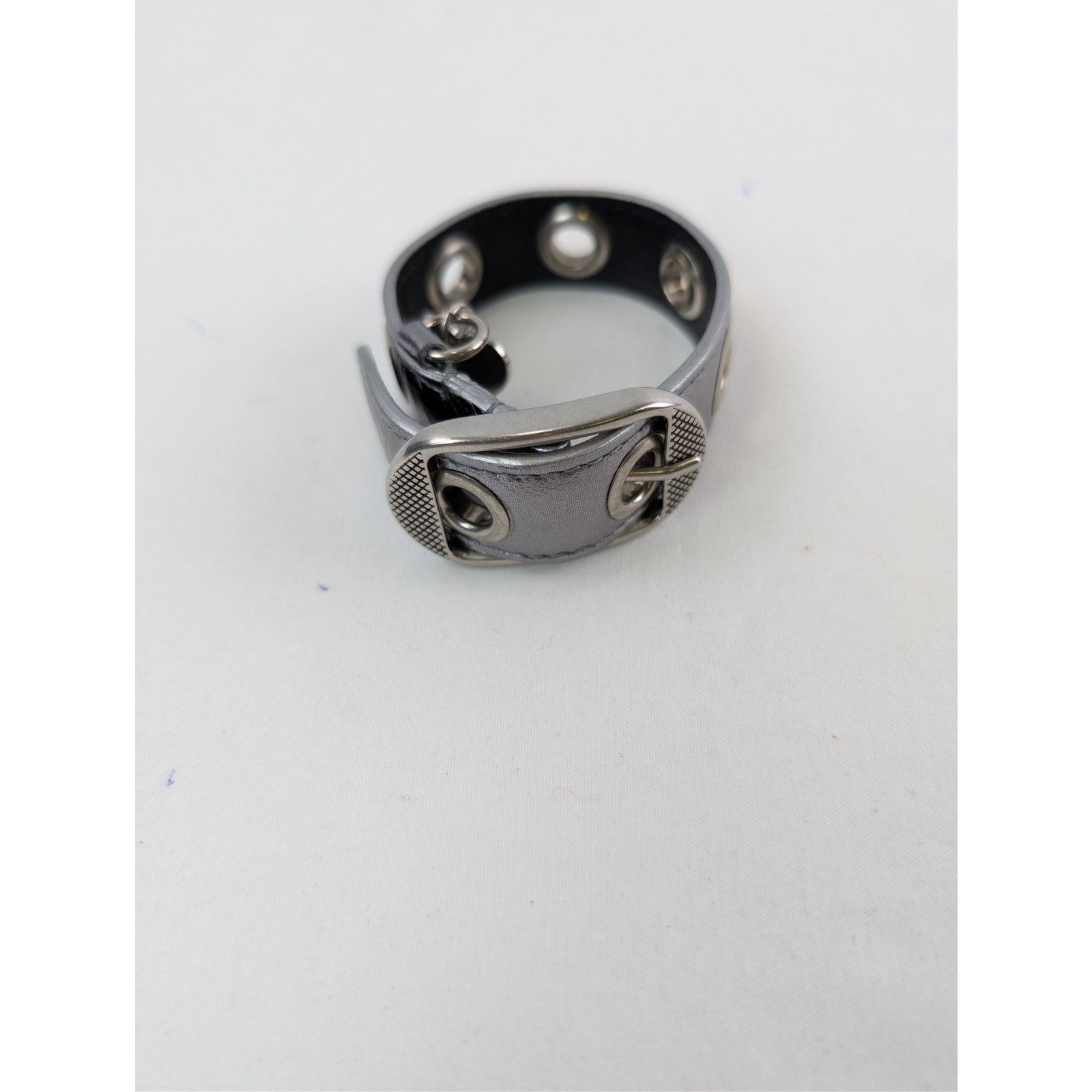 Balenciaga o1rshd1 Q:2 / Size: S / Le Cagole Bracelet in Silver Size ONE SIZE - 3 Thumbnail