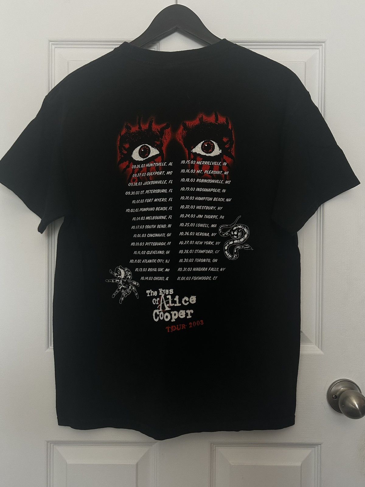 Vintage 2003 Alice Cooper Tour Tee Size US L / EU 52-54 / 3 - 5 Thumbnail