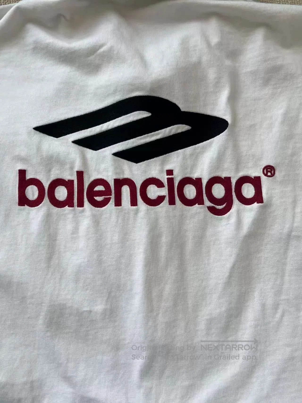 Balenciaga Balenciaga Printed Loose Long Sleeve Shirt. Size S / US 4 / IT 40 - 3 Thumbnail