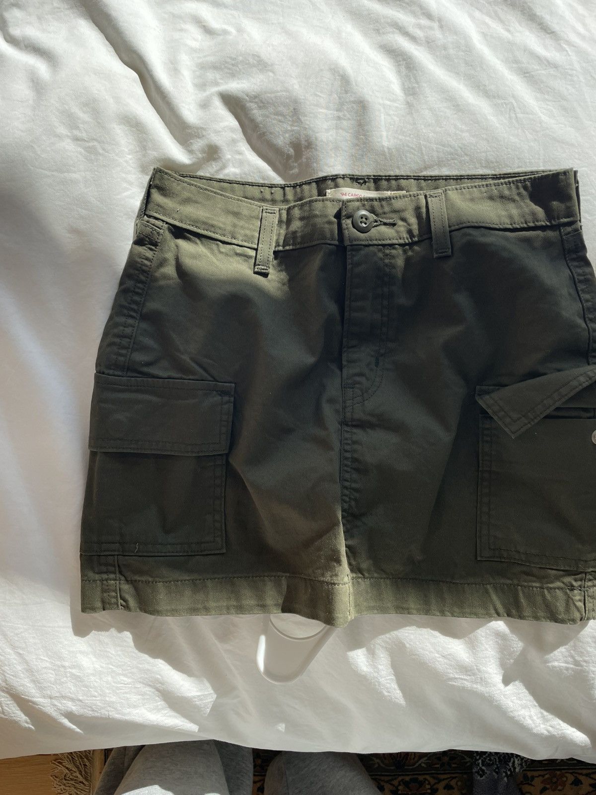 Levi's Cargo mini skirt Size 24" / US 00 / IT 34 - 2 Thumbnail