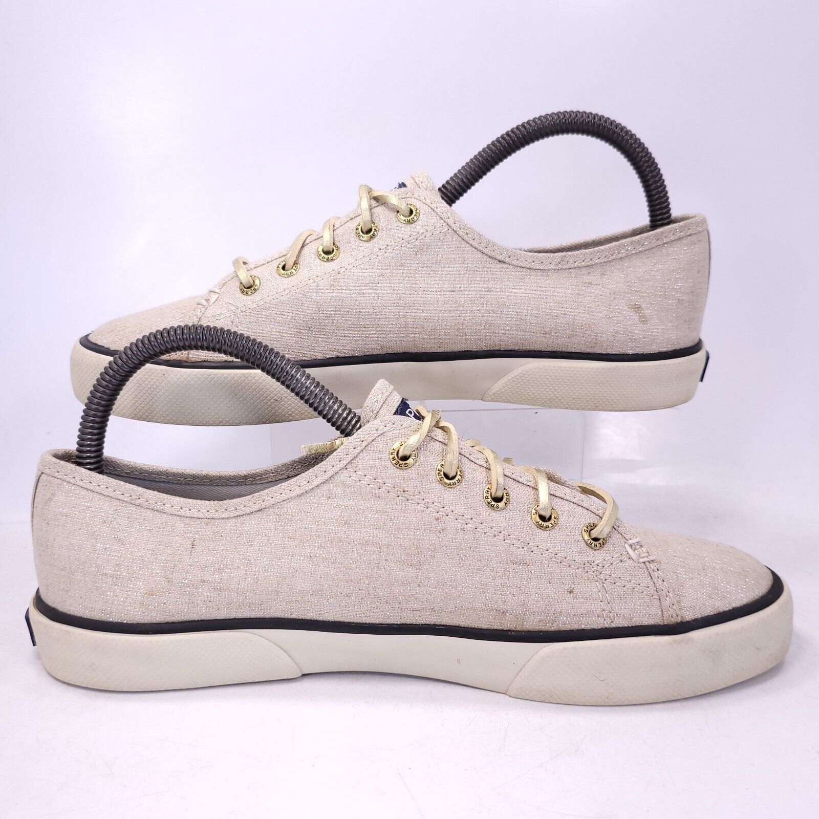 Sperry Sperry Top-Sider Gold Shoe Womens Size 8 STS97578 White Size US 8 / IT 38 - 5 Thumbnail