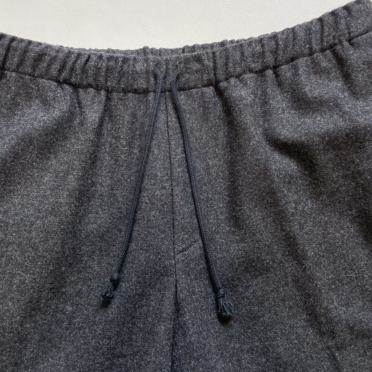 Dries Van Noten Gray Wool Drawstring Waist Trousers Size US 34 / EU 50 - 5 Thumbnail