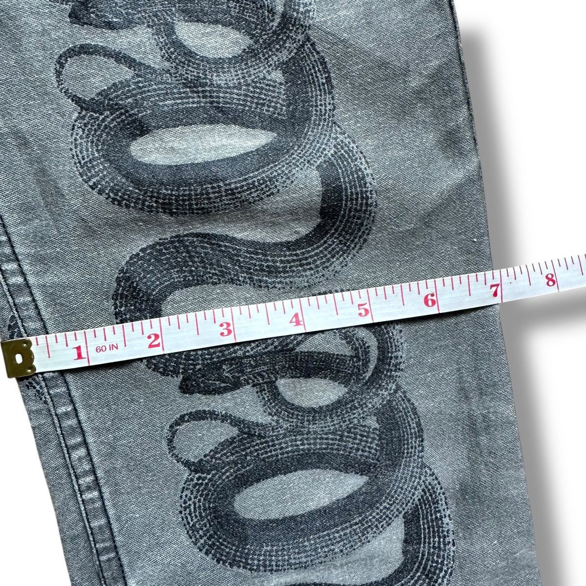 Hysteric Glamour Hysteric Glamour Snake Print Bootcut Pants Size US 26 / EU 42 - 17 Thumbnail