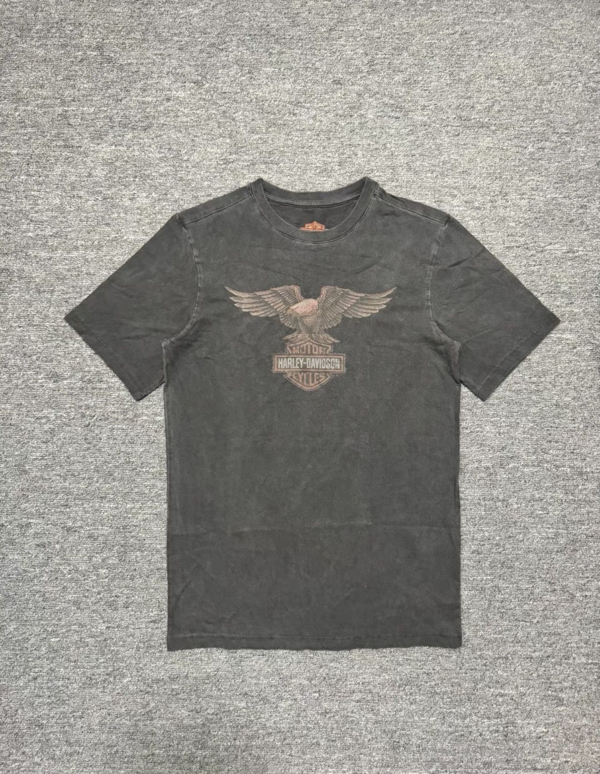 Harley Davidson Harley-Davidson Vintage Distressed Short Sleeve T-Shirt Size US XS / EU 42 / 0 - 1 Thumbnail