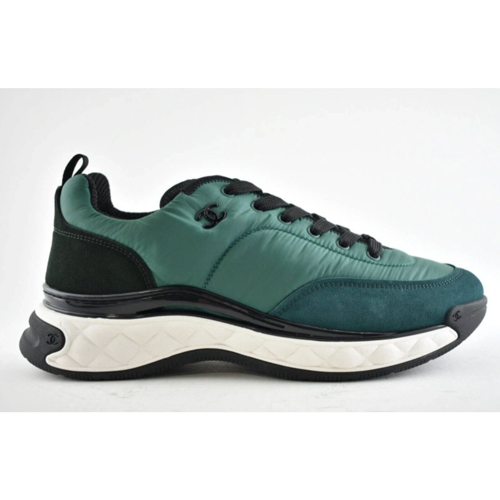 Chanel Chanel 21A Mens Lace Up Low Top Trainer Sneaker 44 11 Size US 11 / EU 44 - 1 Thumbnail