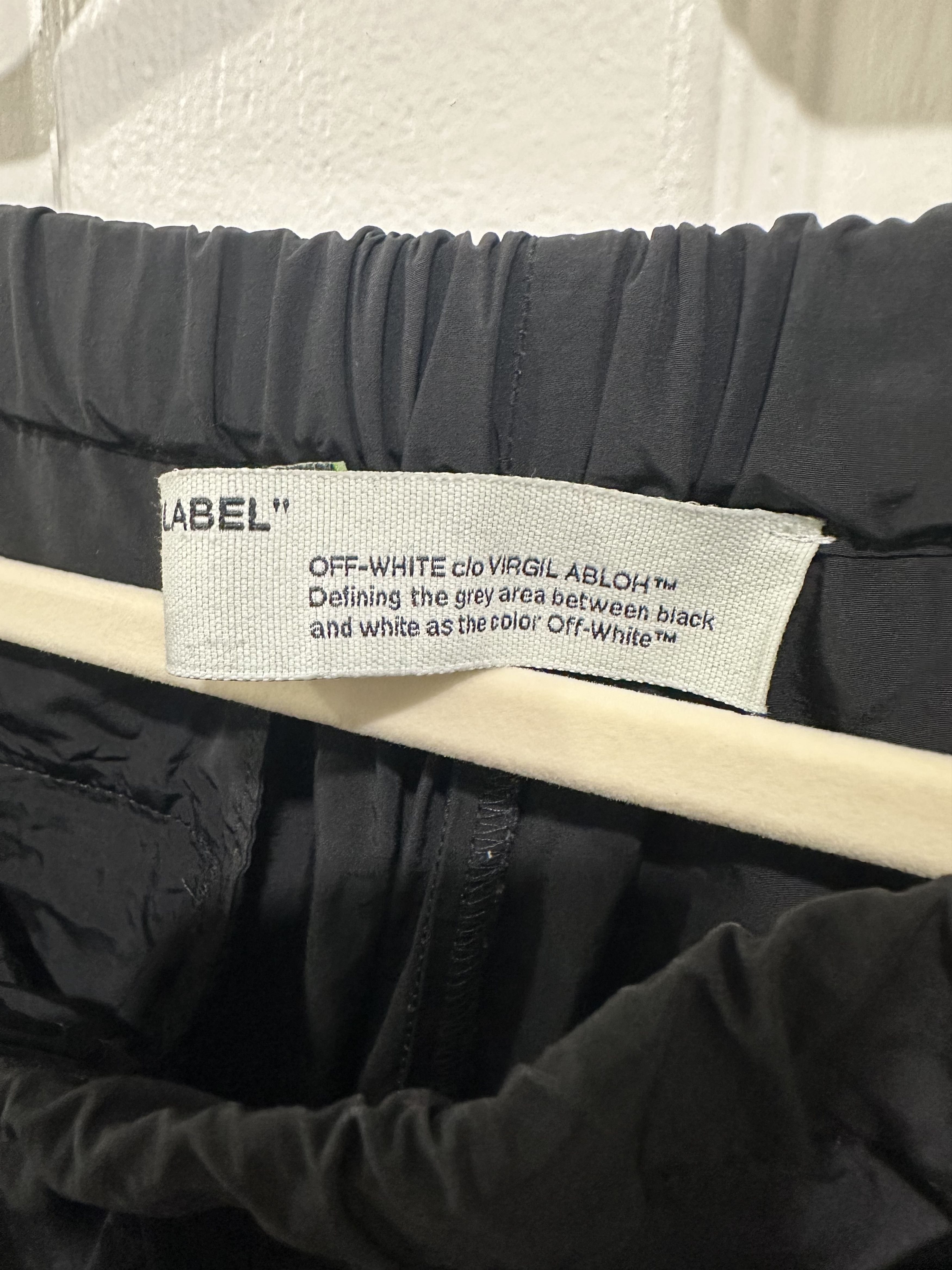 Off-White Off White Nylon Cargo Pants Size US 37 - 4 Thumbnail
