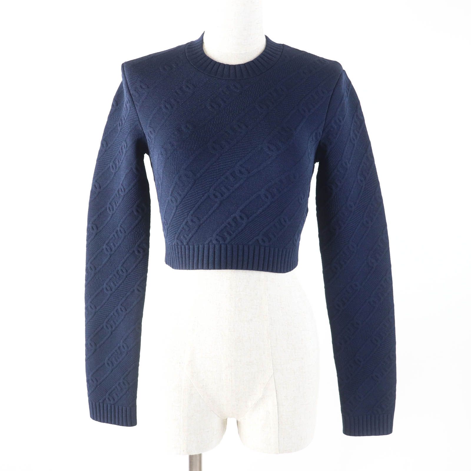 Fendi Fendi Fendi FF logo Knit Top Others Tops FZX831 DUTY FREE for USA Size ONE SIZE - 1 Thumbnail