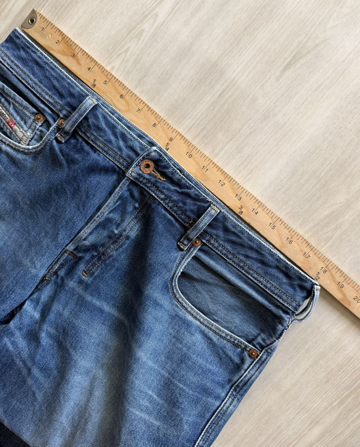 Diesel Diesel Jeans Zatiny Bootcut Denim Sz 36x34 *36x33 Size US 36 / EU 52 - 7 Thumbnail