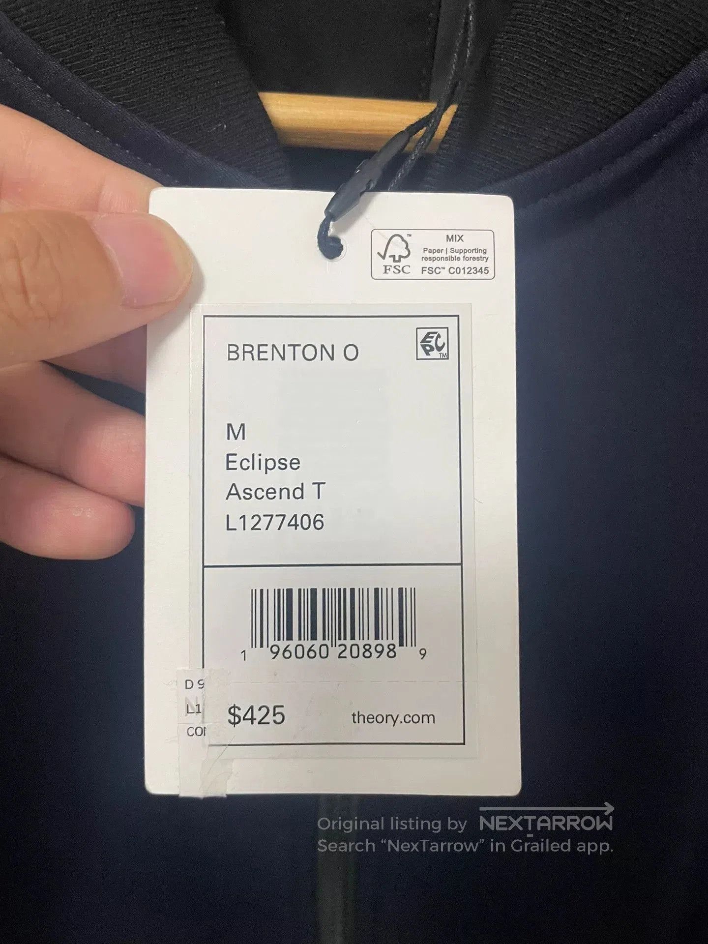 Theory Theory Men's Minimalist Jacket. Size US M / EU 48-50 / 2 - 2 Thumbnail
