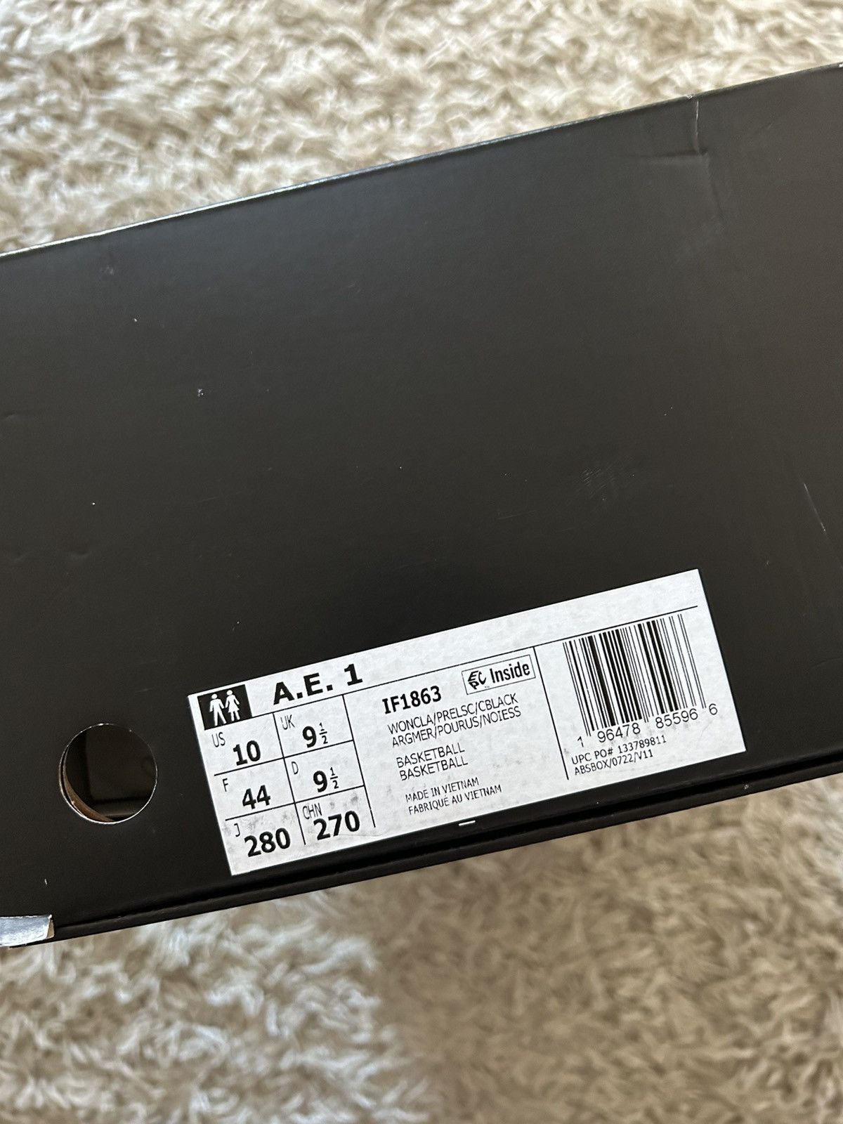 Adidas Adidas AE1 Georgia Red Clay size 10 - Deadstock Size US 10 / EU 43 - 4 Thumbnail