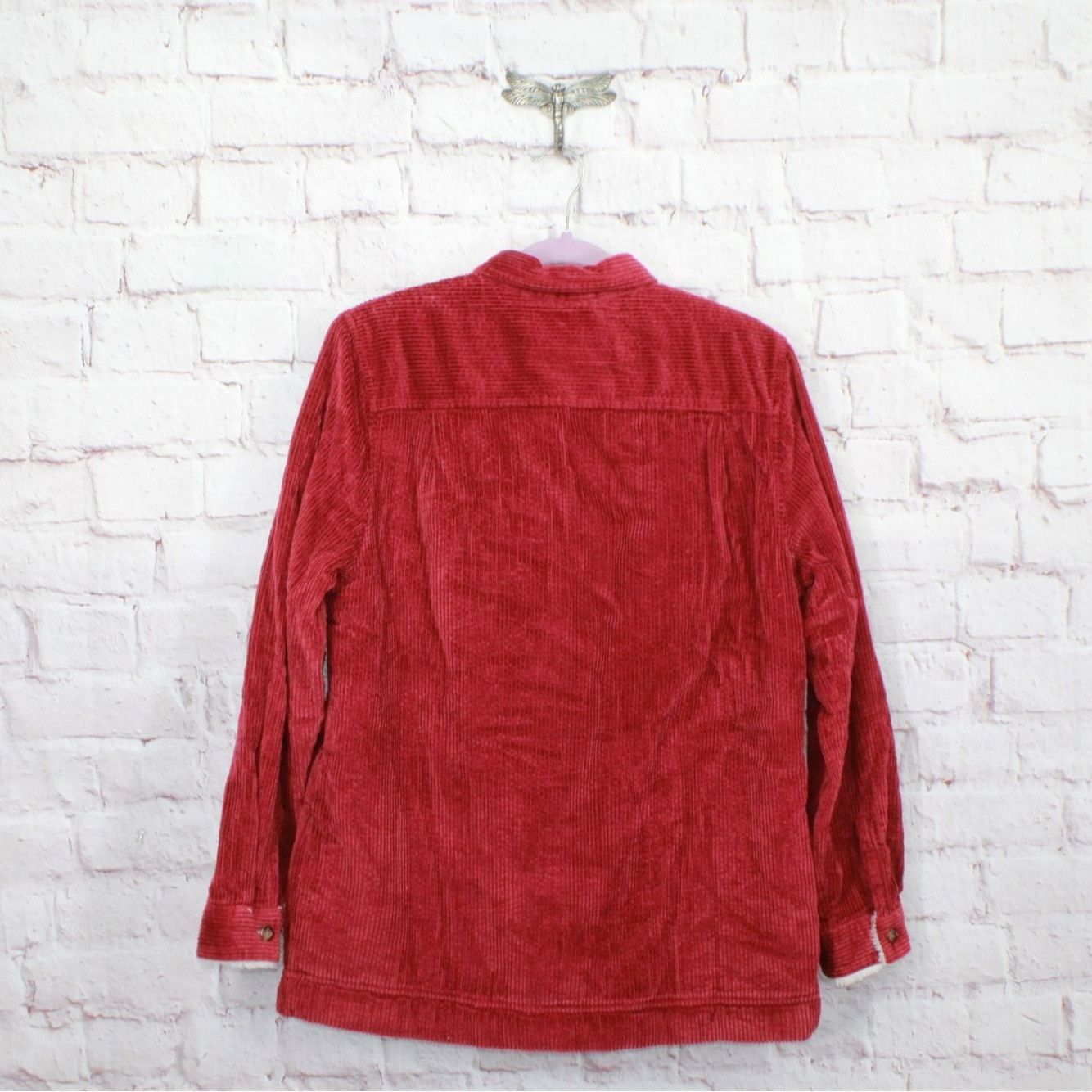 L.L. Bean LL Bean Women's Corduroy Relaxed Shirt Lined Size M / US 6-8 / IT 42-44 - 6 Thumbnail