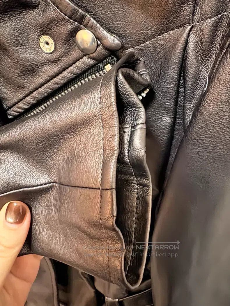 Comme des Garcons Comme Des Garcons Pleated leather jacket Size US L / EU 52-54 / 3 - 7 Thumbnail