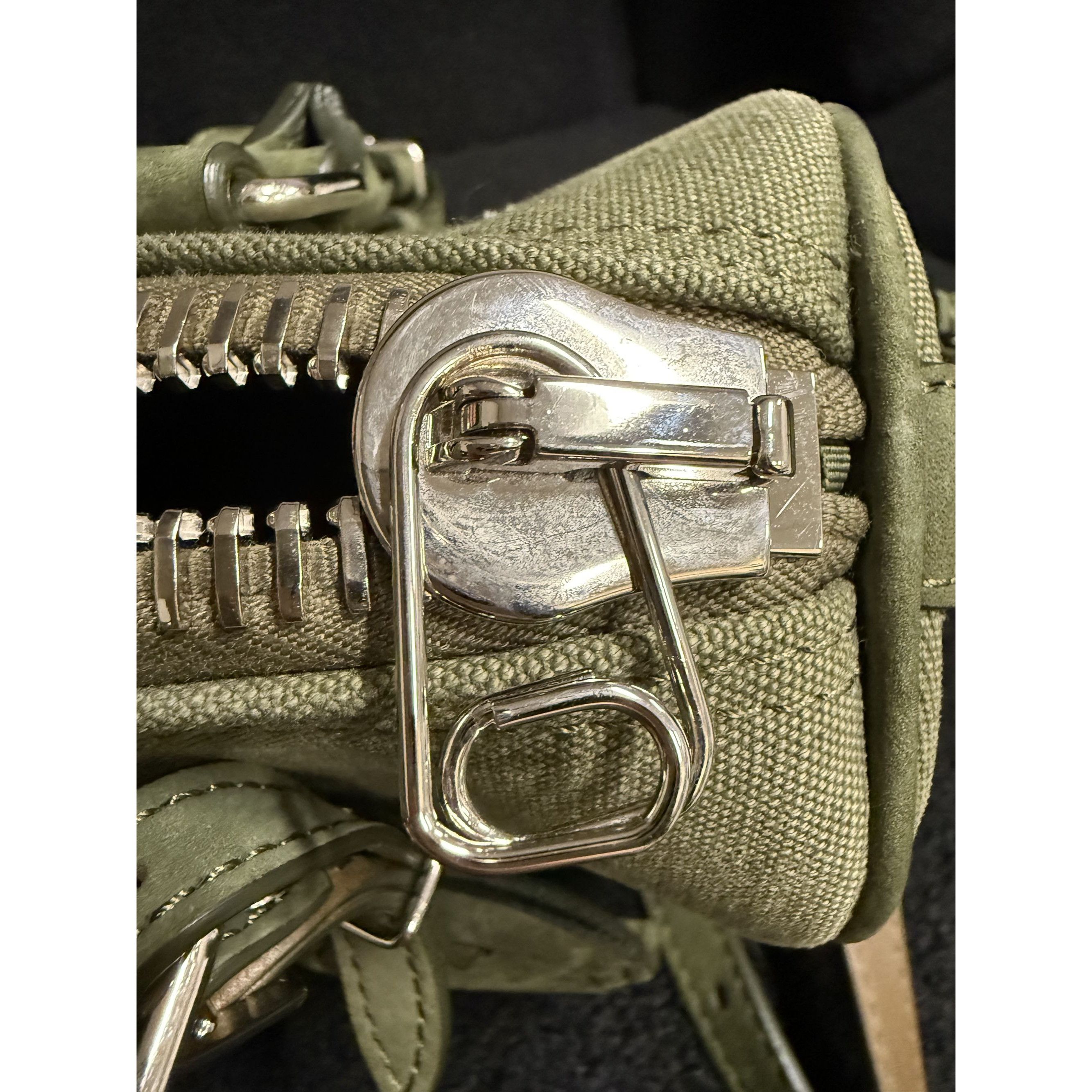 READYMADE Readymade Olive Green Canvas Overnight Bag Made In Japan Size ONE SIZE - 9 Thumbnail