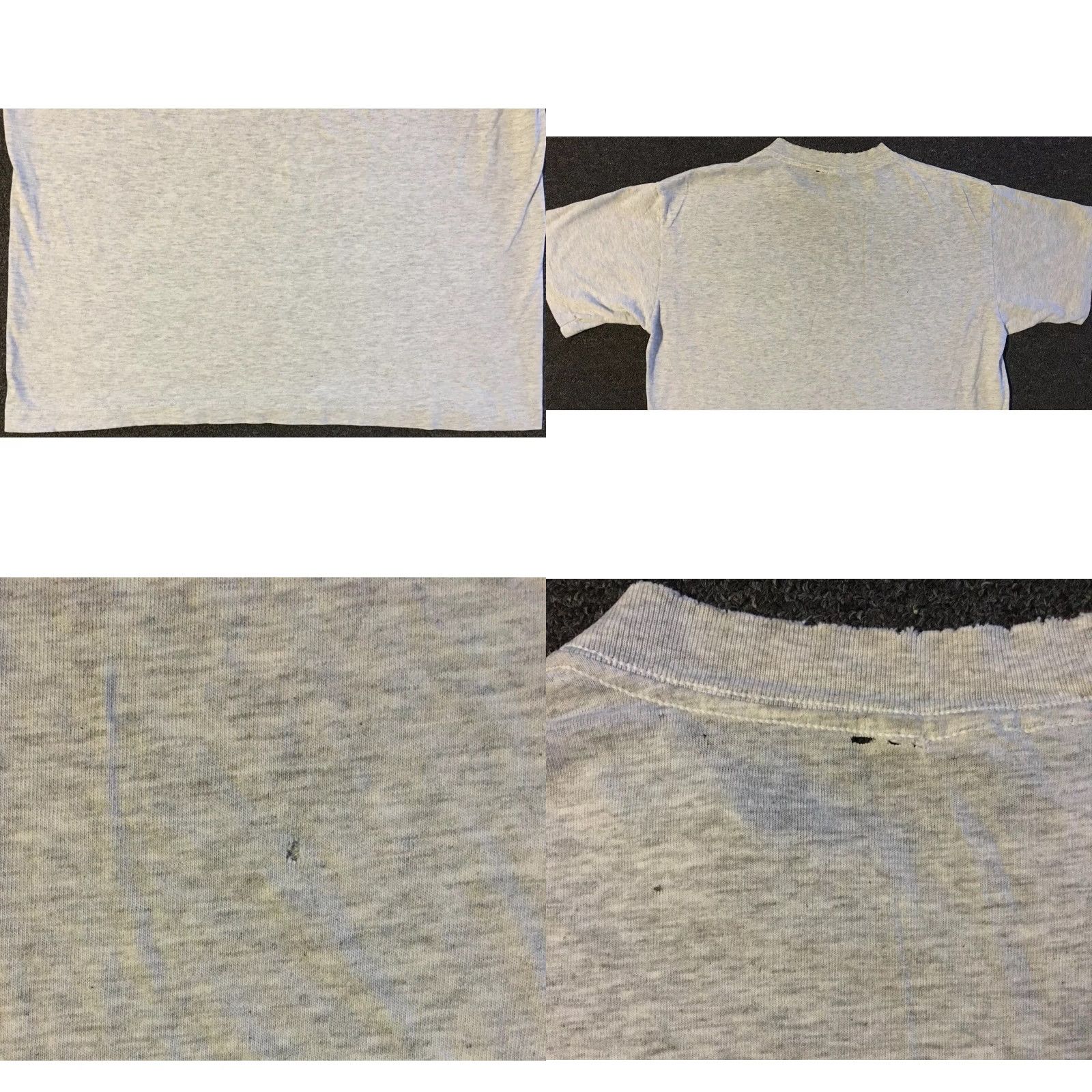 Vintage Vtg 90s Basic Cigarettes Faded Distress Shirt L Smoking Grunge Biker Skate Punk Shirt Mens Gray 90s Vintage Distressed Single Stitch USA Made Size US L / EU 52-54 / 3 - 9 Thumbnail