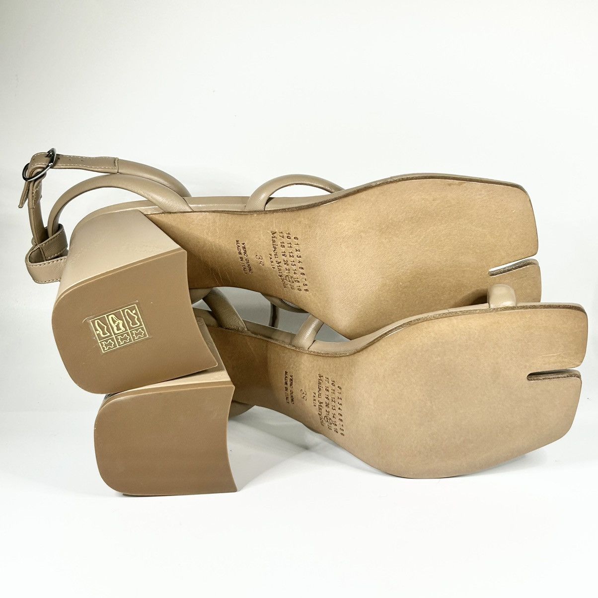 Maison Margiela New Maison Margiela Square Toe Tabi Sandals Size 39EU/9US Size US 9 / IT 39 - 4 Thumbnail