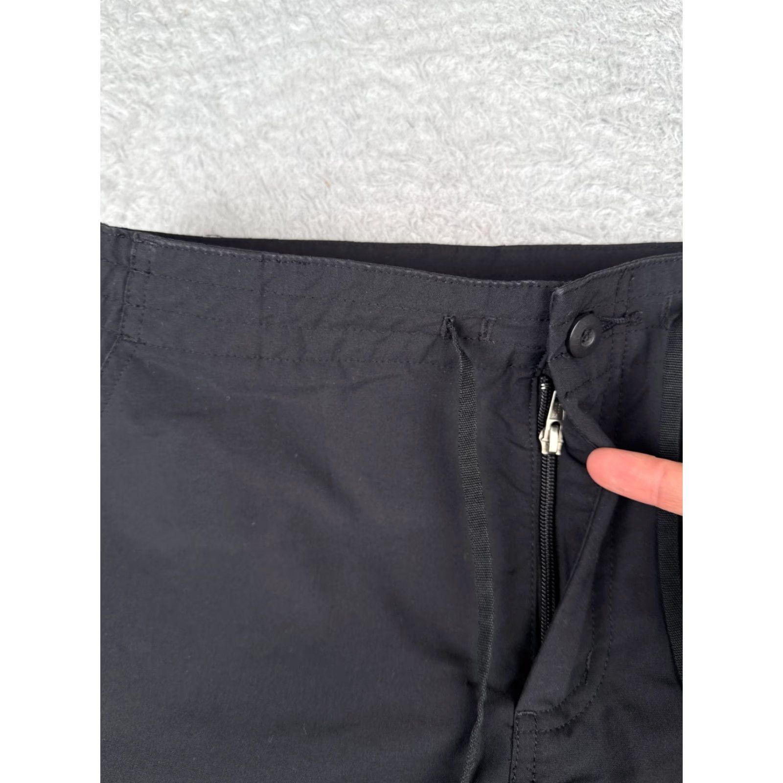 Patagonia Patagonia Skirt Women 6 Black Cargo Inter-Continental Hideaway Nylon Blend 28x18 Size 28" / US 6 / IT 42 - 6 Thumbnail