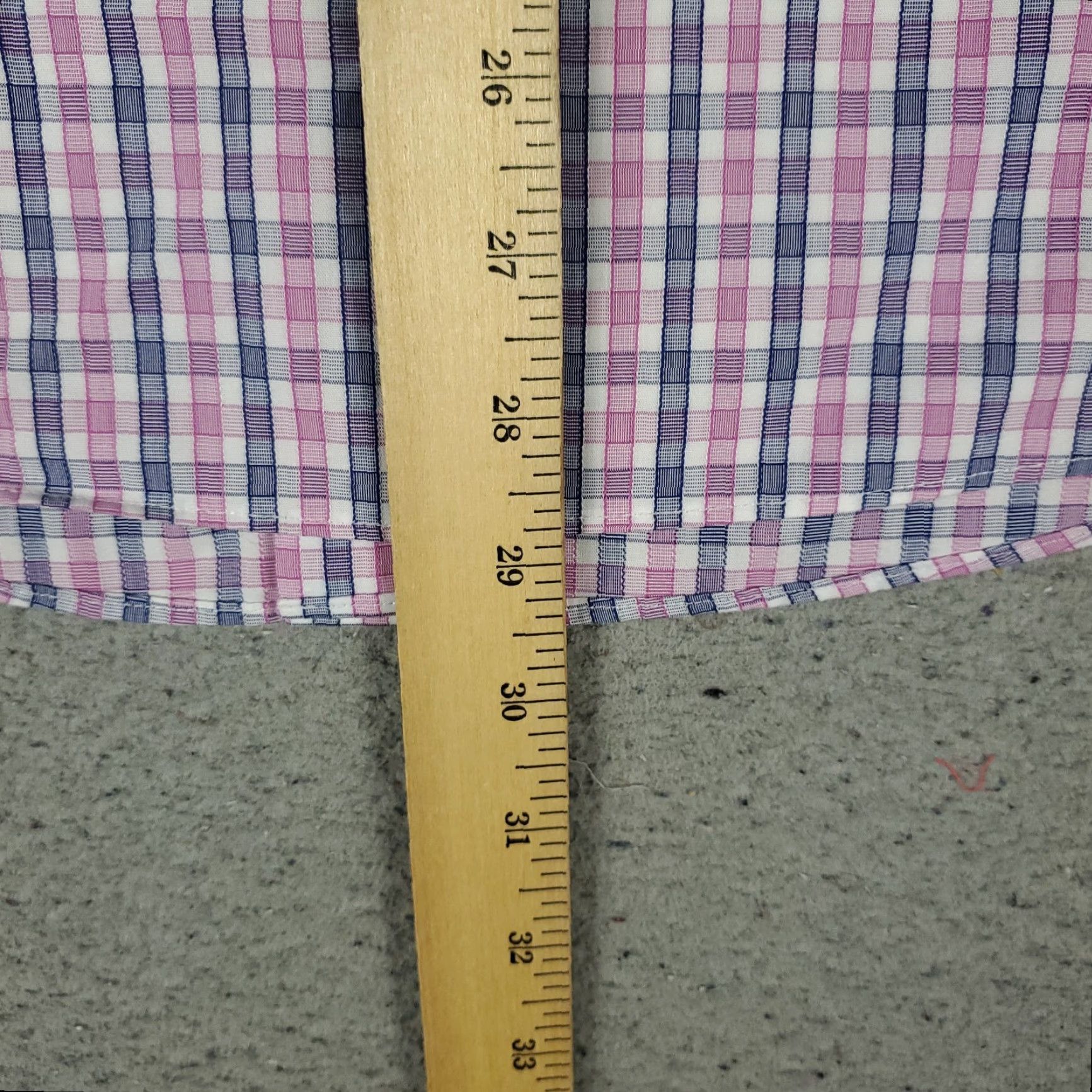 UNTUCKit UNTUCKit Shirt Mens L Pink Plaid Slim Fit Button Up Long Sleeve Cardigan? Size US L / EU 52-54 / 3 - 4 Thumbnail