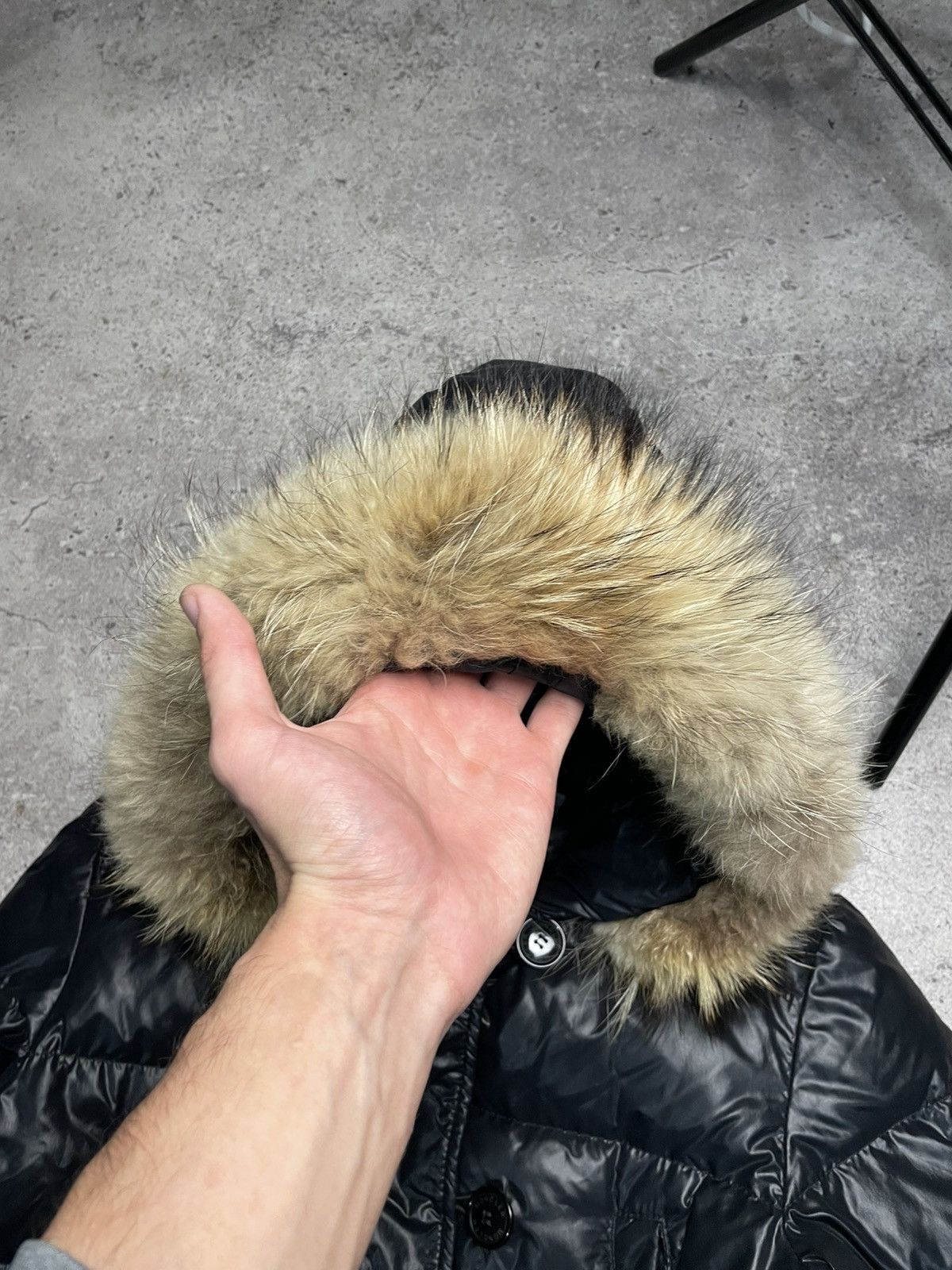 Moncler Moncler Parka Down Jacket Real Fur Puffer Size M / US 6-8 / IT 42-44 - 4 Thumbnail