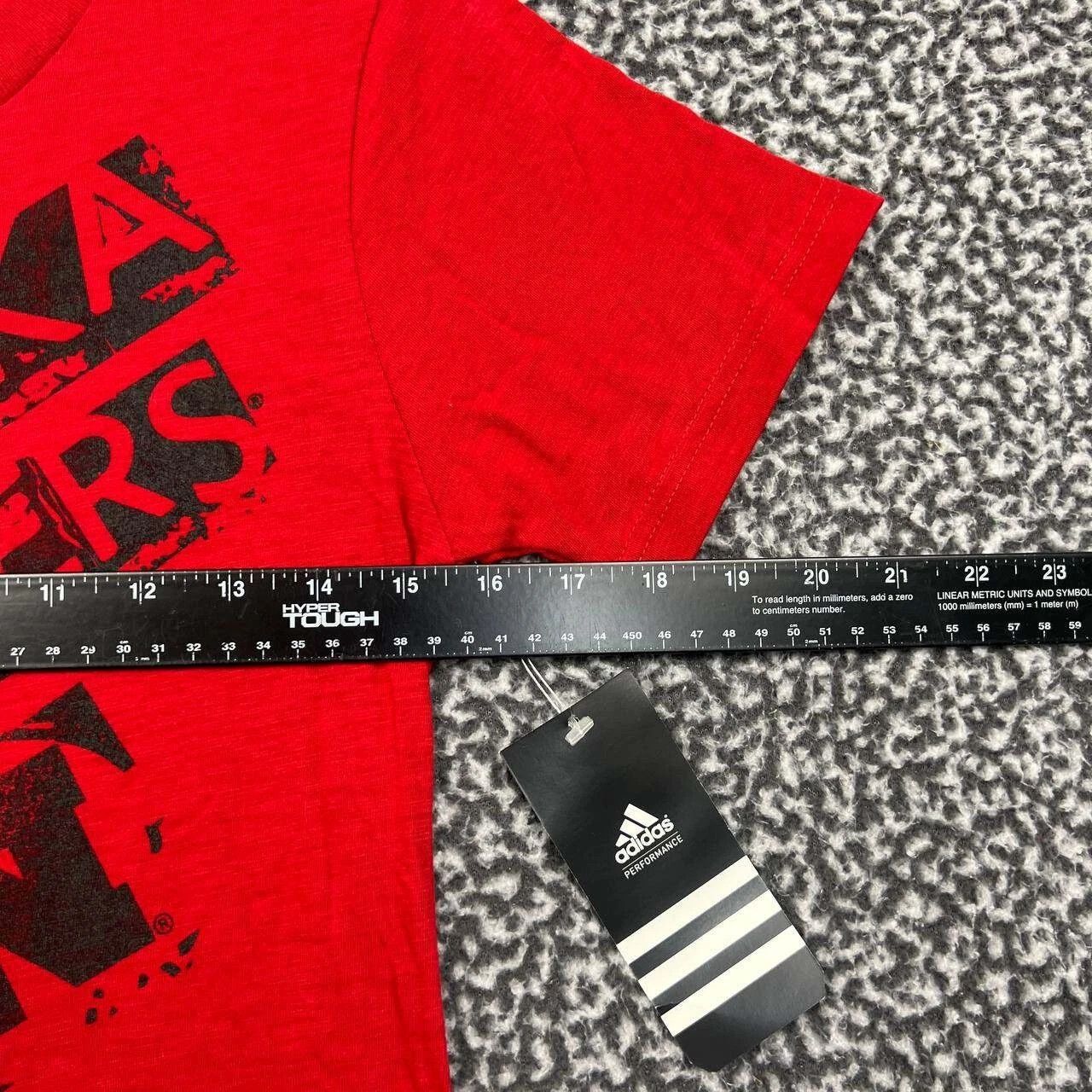 Adidas Nebraska Huskers Shirt Women Adidas Short Sleeve Crew Neck M Size M / US 6-8 / IT 42-44 - 5 Thumbnail