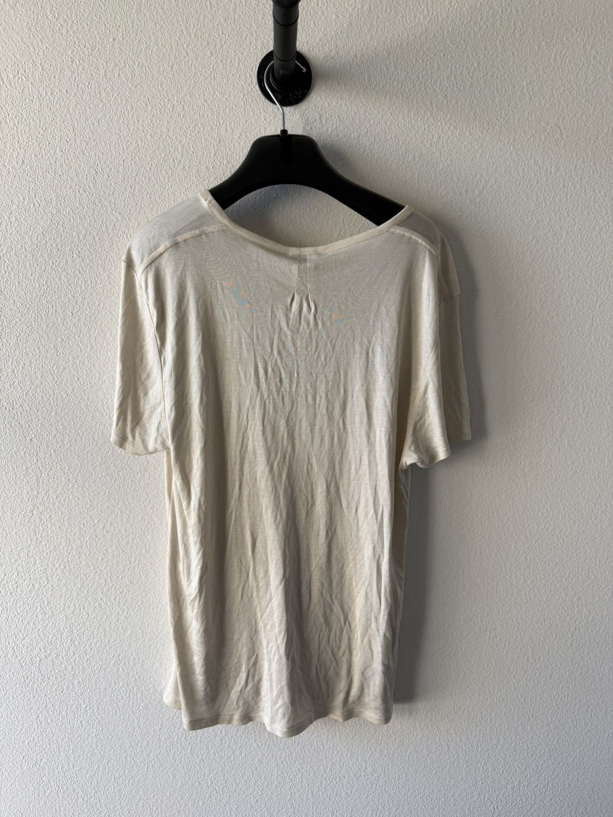 Saint Laurent Paris BNWT SS16 Silk Pocket Tee XL Size US M / EU 48-50 / 2 - 4 Thumbnail