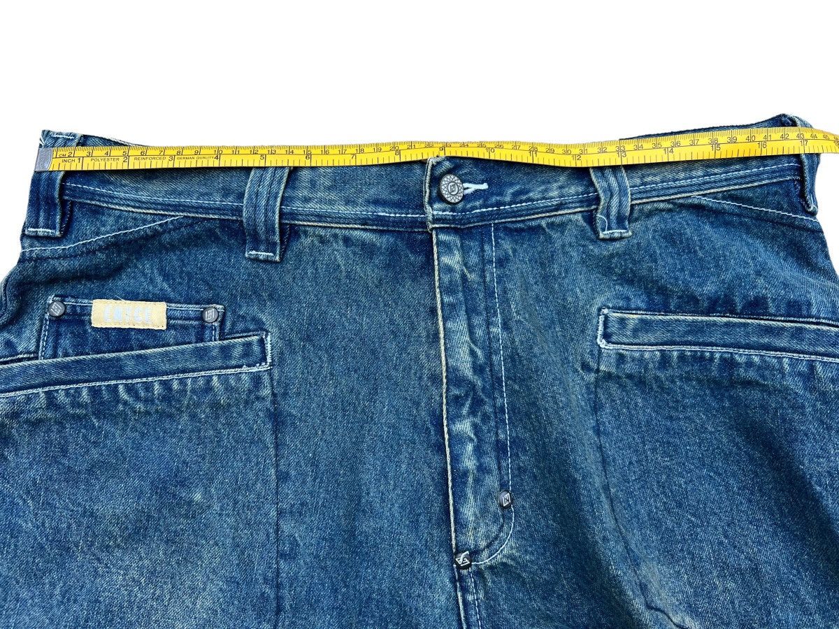 Enyce Enyce Y2K Multipocket Wide Baggy Denim Jeans 34x34 Size US 34 / EU 50 - 10 Thumbnail