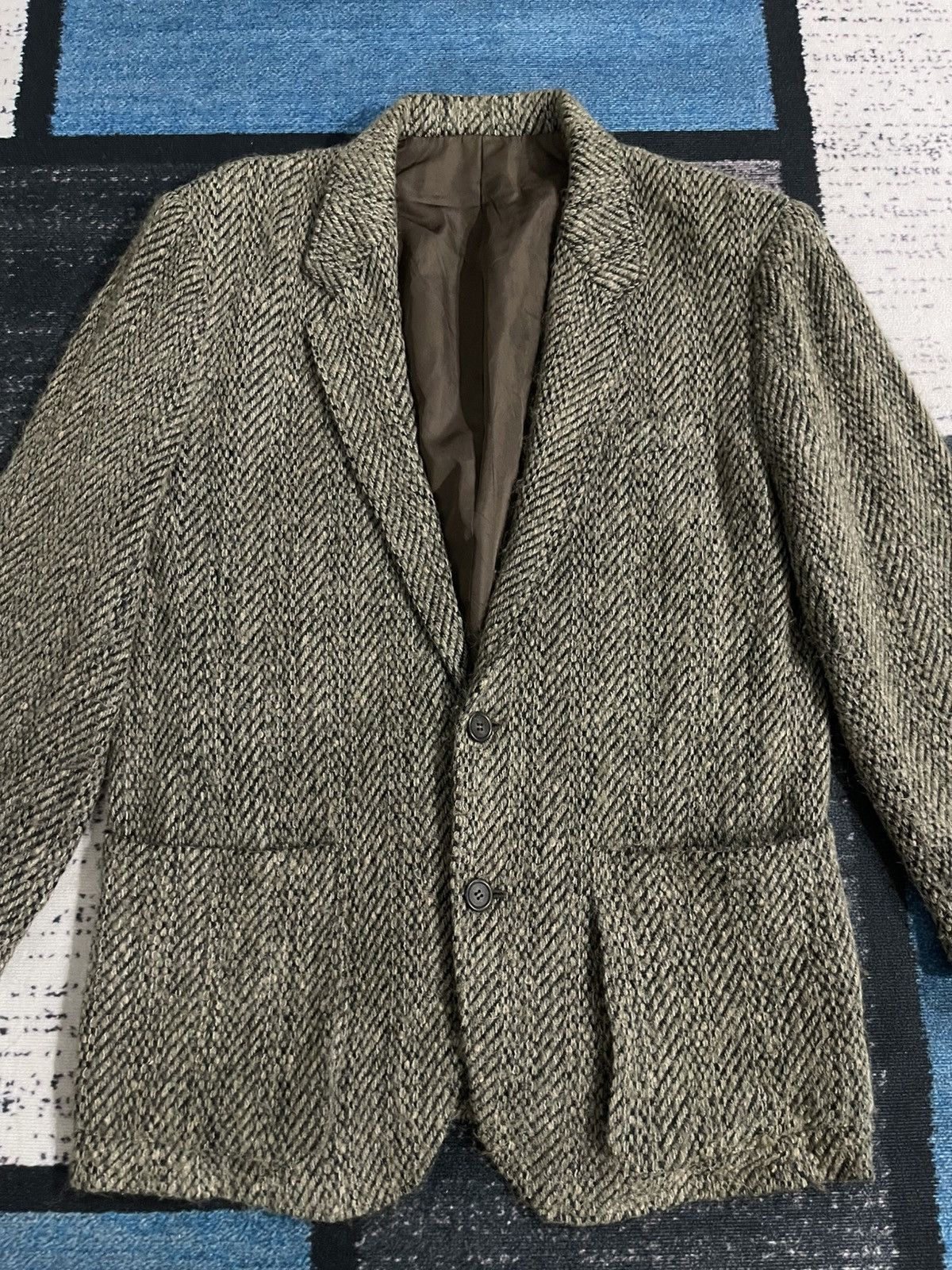Issey Miyake Vintage Issey Miyake Men Wool Coat Jacket Size 42L - 6 Thumbnail