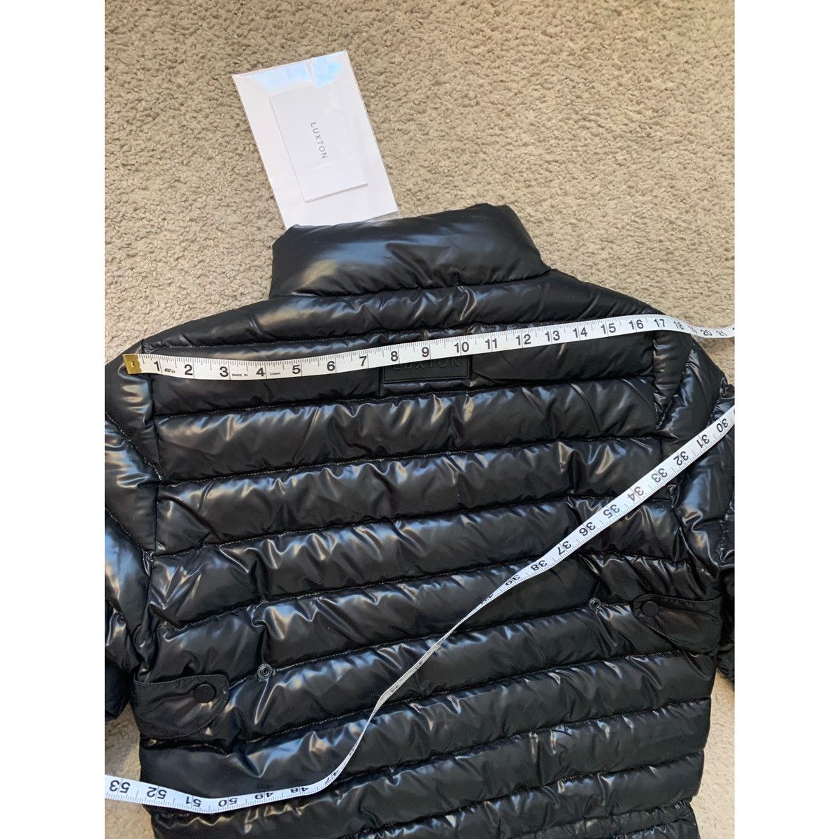 Other LUXTON BLACK DOWN PUFFER JUMPSUIT 2.1 Size L / US 10 / IT 46 - 22 Thumbnail