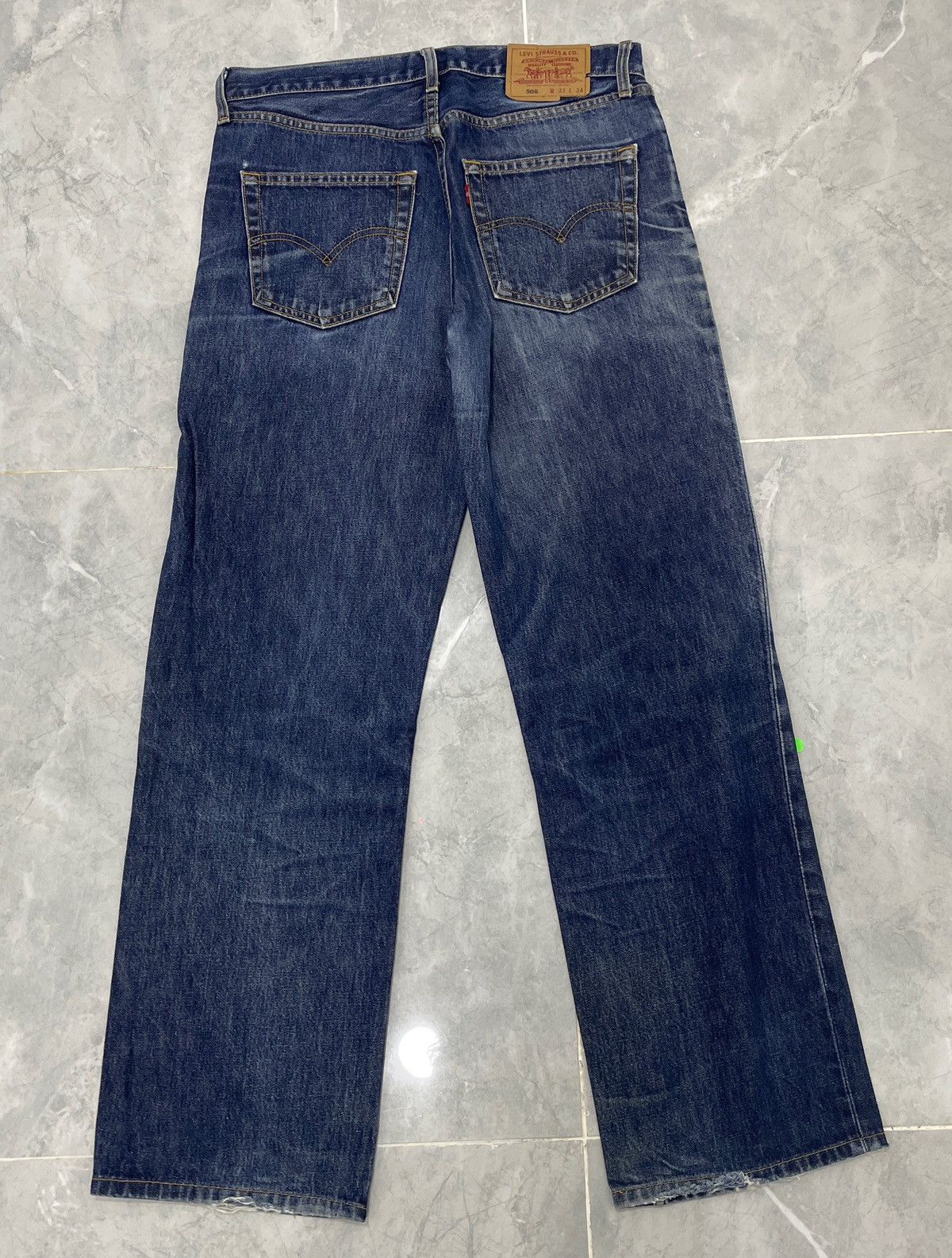 Levi's × Vintage VINTAGE Y2K LEVIS 508 MADE IN JAPAN DENIM PANT Size US 33 - 15 Thumbnail