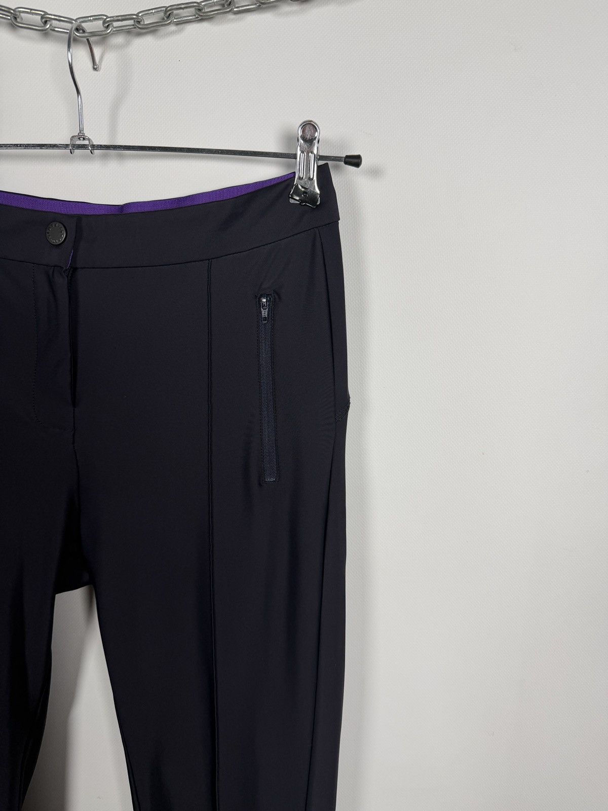 Sandro Sandro Paris Leggings Pants Slim Stretch Zip Hem Size 40 Size 27" / US 4 / IT 40 - 2 Thumbnail