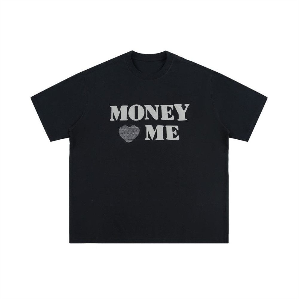 Japanese Brand Men's hip-hop heart-print short-sleeved t-shirt Size US M / EU 48-50 / 2 - 1 Thumbnail