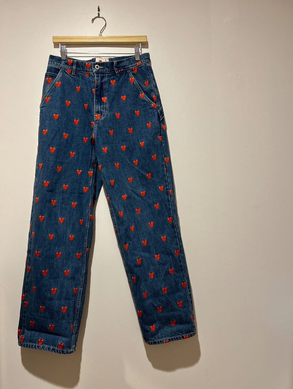 Emotionally Unavailable MELTING HEARTS DENIM PANT Size US 30 / EU 46 - 3 Thumbnail