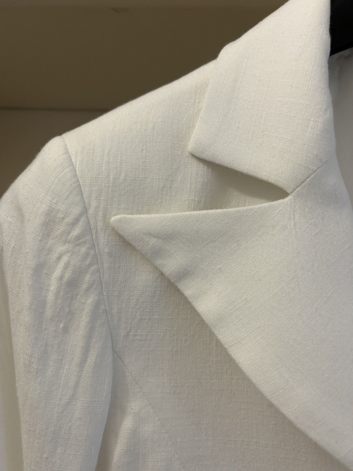 Alexander McQueen 1990s peaked lapel blazer with sequin trim Size S / US 4 / IT 40 - 10 Thumbnail