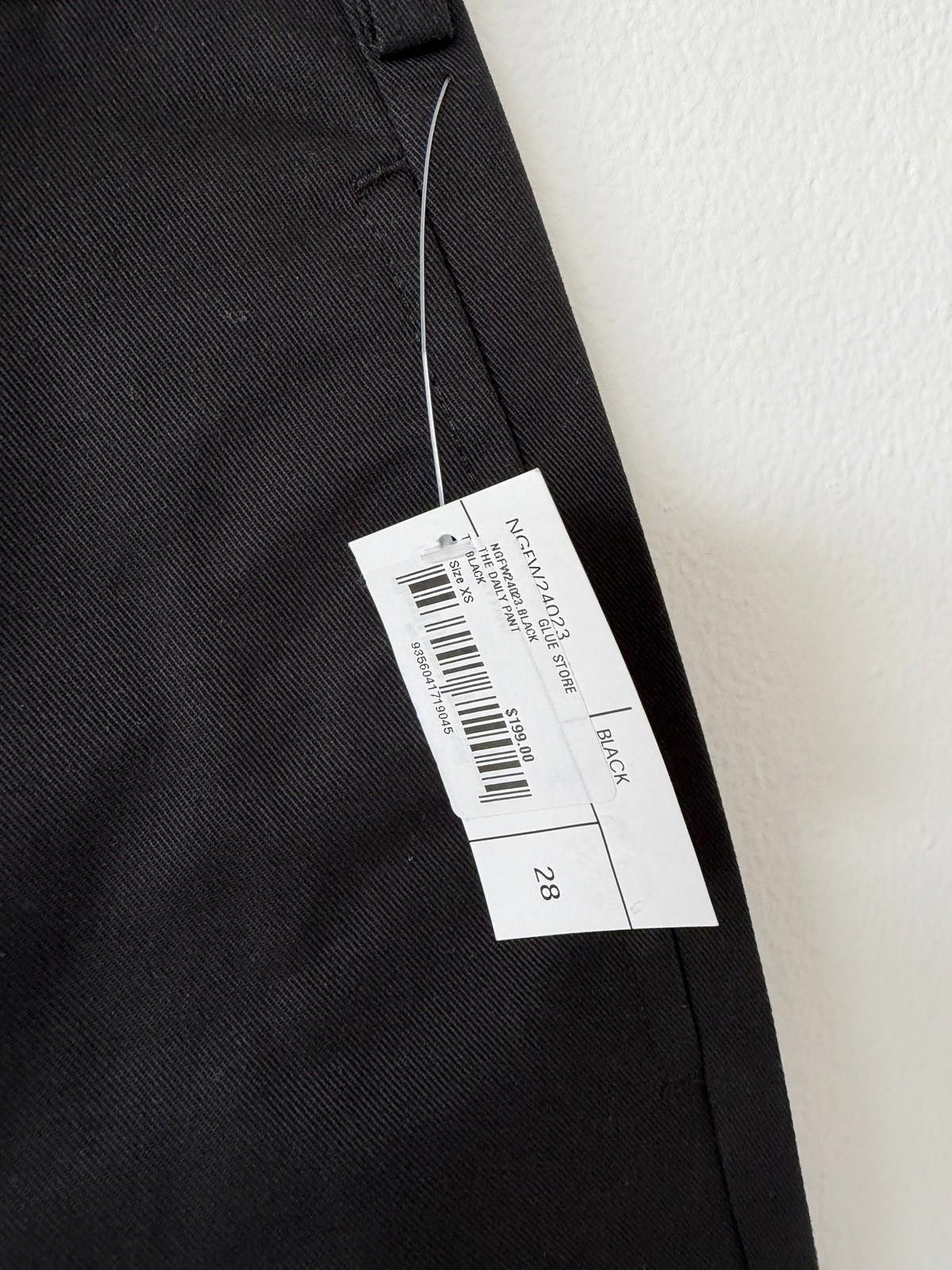 Noon Goons new mens noon goons the daily pants black trousers 28 xs Size US 28 / EU 44 - 5 Thumbnail
